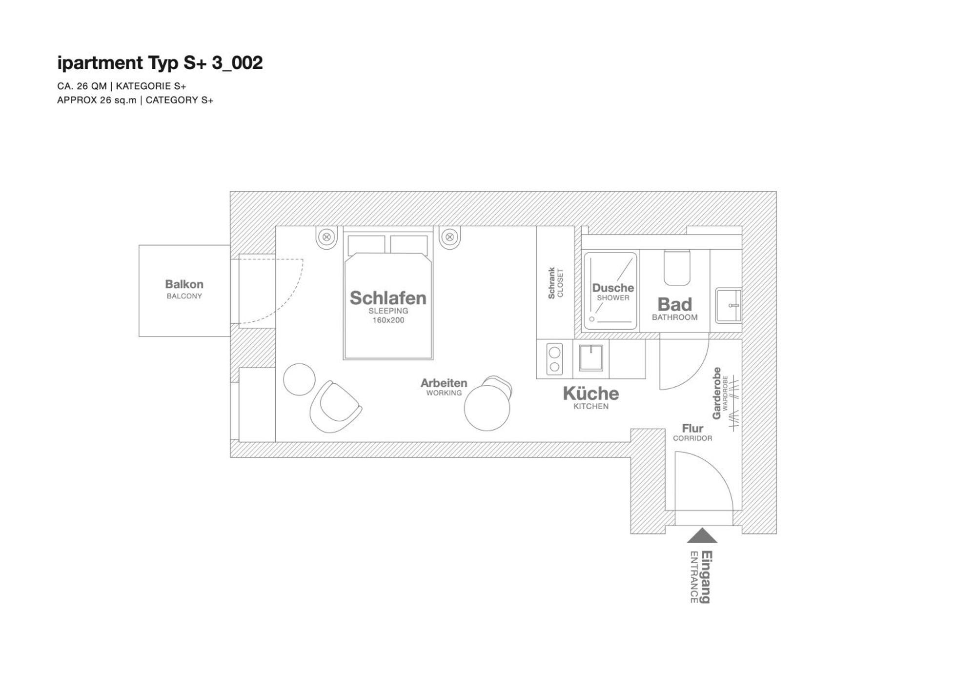 Apartamento Ipartment Mitte *